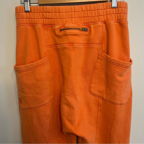 Free People Movement June Bug Jogger in Orange Boho Gym Yoga Workout Fitness - Picture 7 of 12